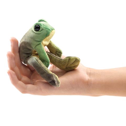 Sitting Frog Finger Puppet