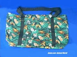 wolf bear moose tote large